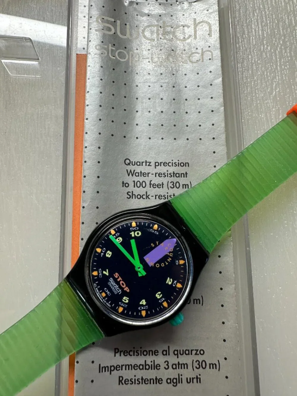 Swatch Watch Jess' Rush SSB100 Vintage 1997/1998